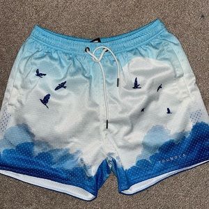 YoungLA - 141 Block Party Shorts, Men's Small.